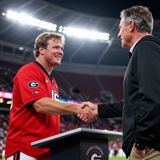 Georgia Star QB Under Fire for Appearing with Donald Trump at Campaign Event