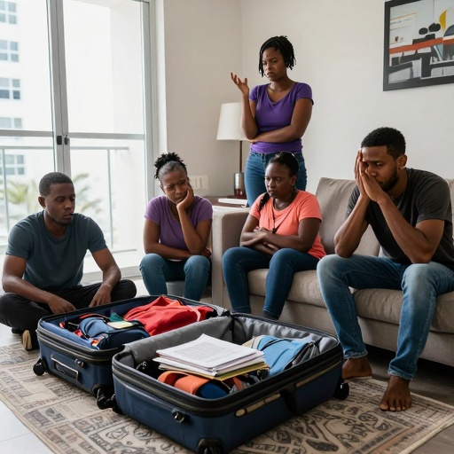 Haitians Recede From Public as TPS Ends in South Florida