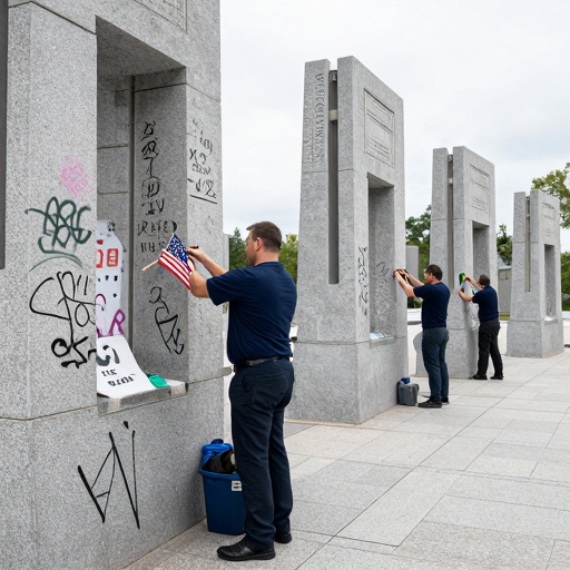 Trump Condemns Vandalism at WWII Memorial, Calls It 'No Greater Insult' to Veterans