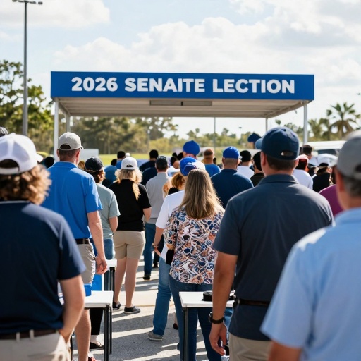 Florida Senate Race 2026: Ashley Moody Faces Democratic Challengers