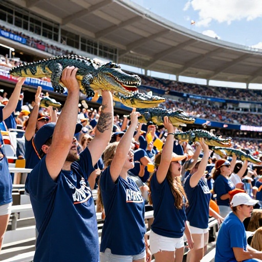 Florida Football Brings Back Gator Bait Cheer for Season Opener