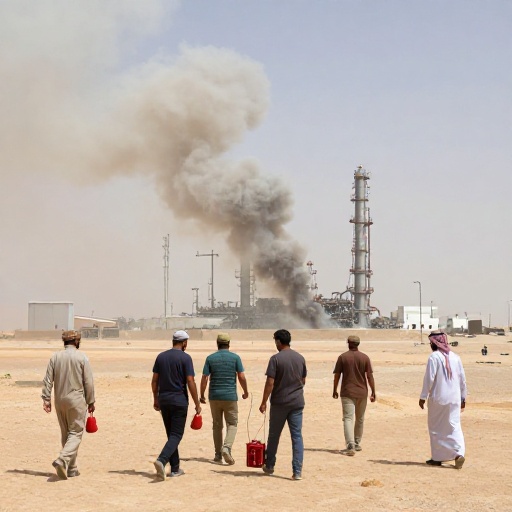 Houthi Attacks on Saudi Energy Facilities Drive Oil Prices Up Amid Rising Middle East Tensions