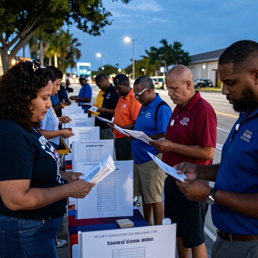 Florida Voters Utilize Final Days of Early Voting Before Primary