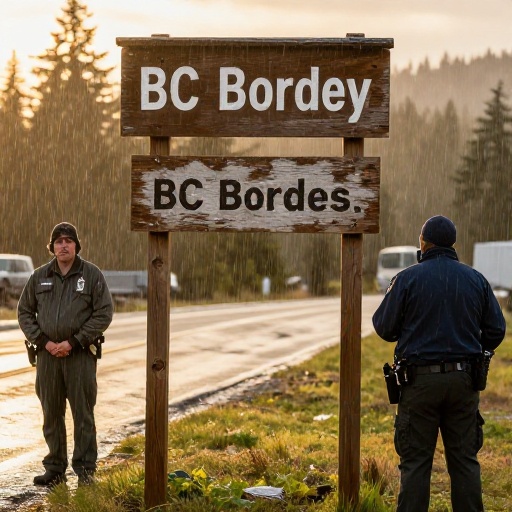 British Columbia Unveils Border Signs Defying Trump's Threats Amid Trade Tensions