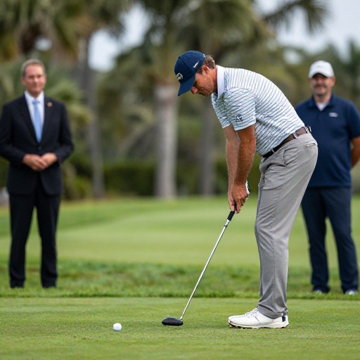 Trump Golfing with Bret Baier Highlights Political Media Ties