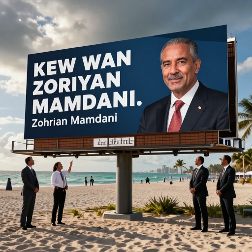 Florida Officials Honor NYC’s Mamdani With Sarcastic Billboard Praise