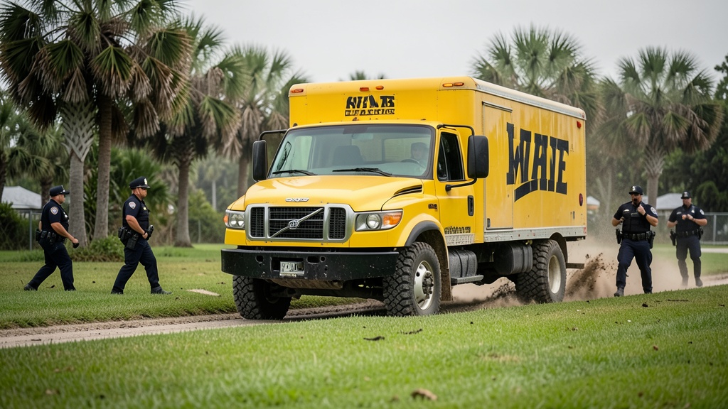 Florida Man Injures Three Deputies After Driving U-Haul Through Lawns During Pursuit